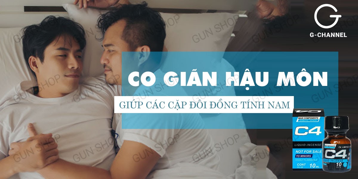 Chai hít tăng khoái cảm Popper C4