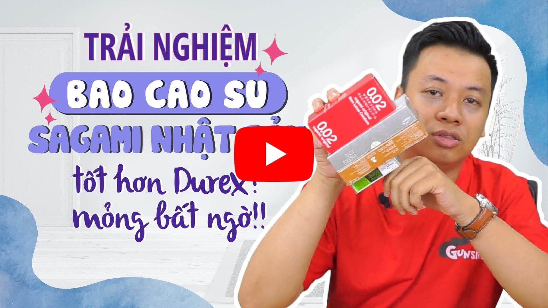 Video Review Bao Cao Su Sagami Nhật Bản - Mỏng Hơn Cả Durex