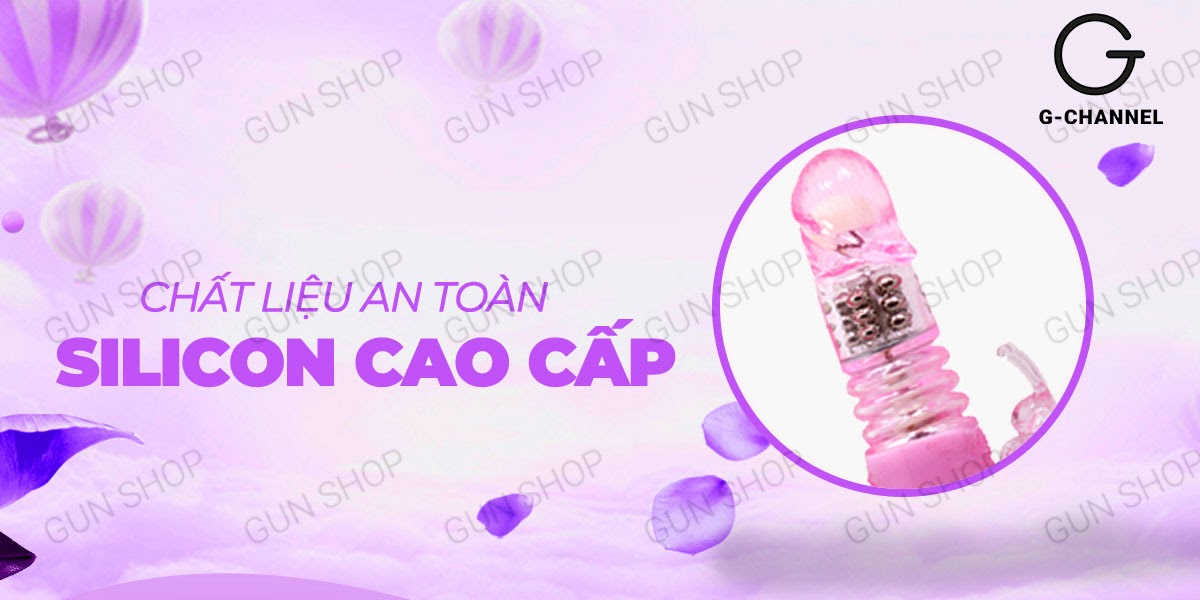 Dương vật giả đa năng rung thụt 3 chế độ, dùng pin - Butterfly Dance