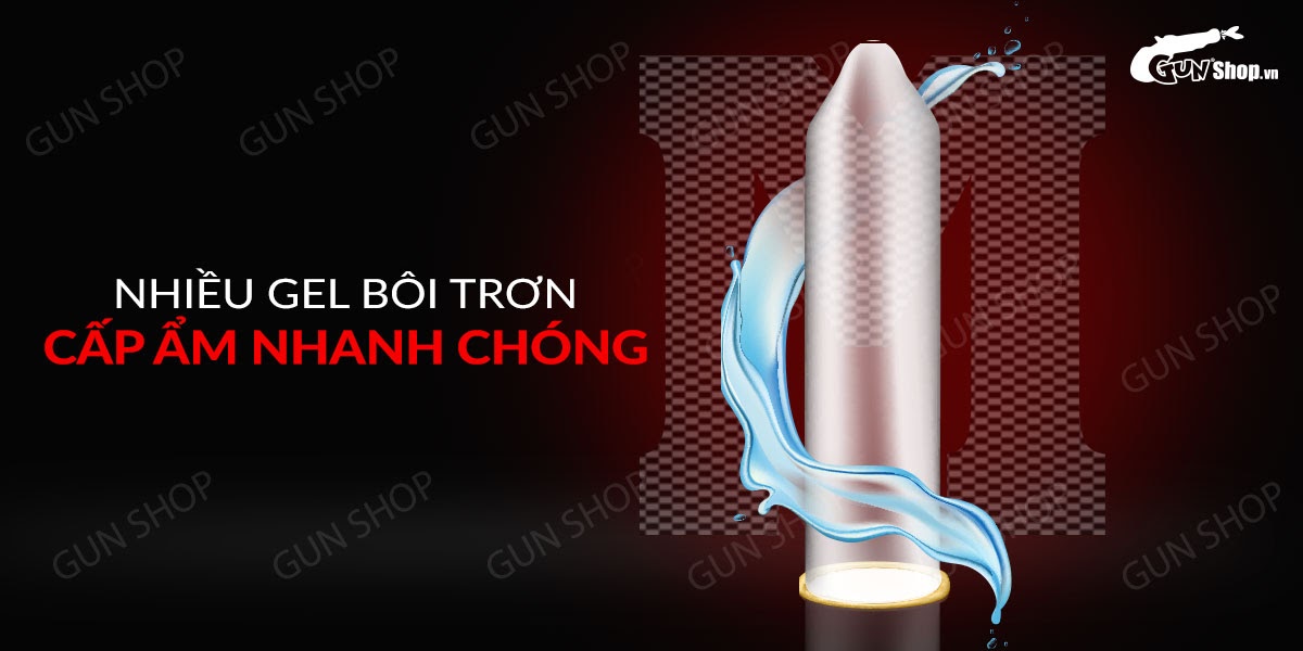 bao cao su Muaisi 0.01 Đen - Siêu mỏng 0.01mm - Hộp 10 cái