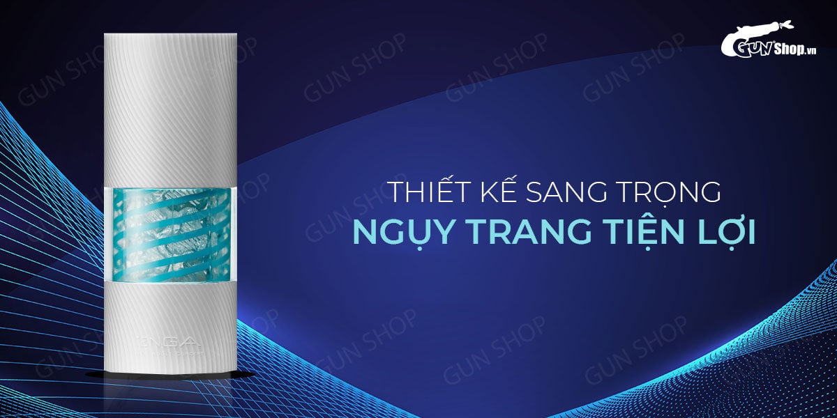 Âm đạo giả xoắn ốc, ôm khít, đầu dẹp – Tenga Spinner 01 Tetra