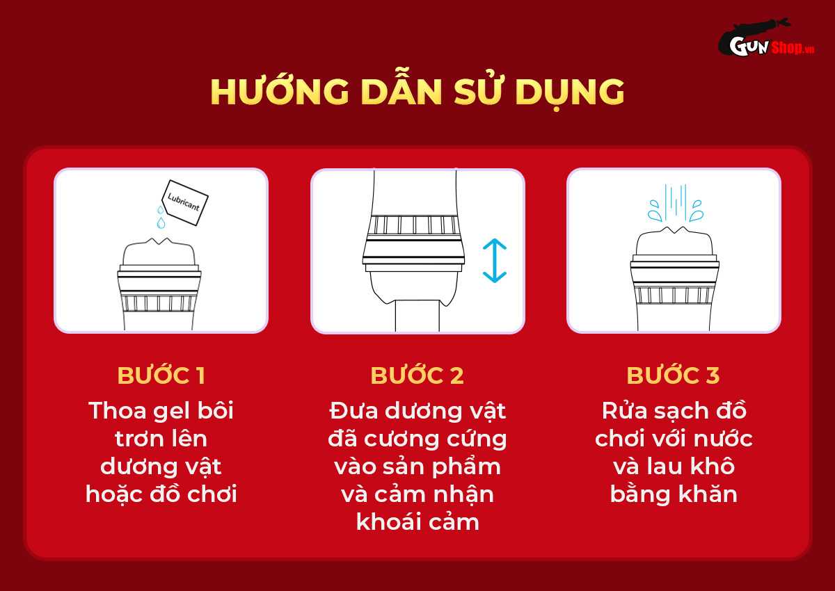 Hướng dẫn sử dụng và làm sạch âm đạo giả cao cấp Shelly Play Crystal