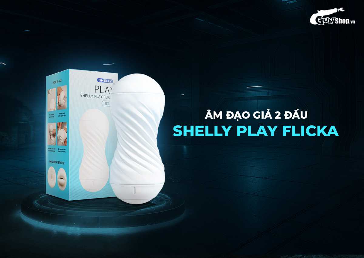 Âm đạo giả 2 đầu Shelly Play Flicka chính hãng tại Gunshop