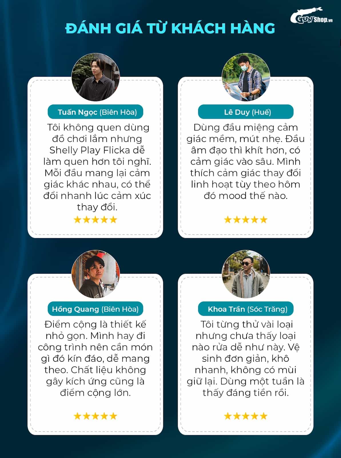 Review đánh giá âm đạo giả 2 đầu Shelly Play Flicka