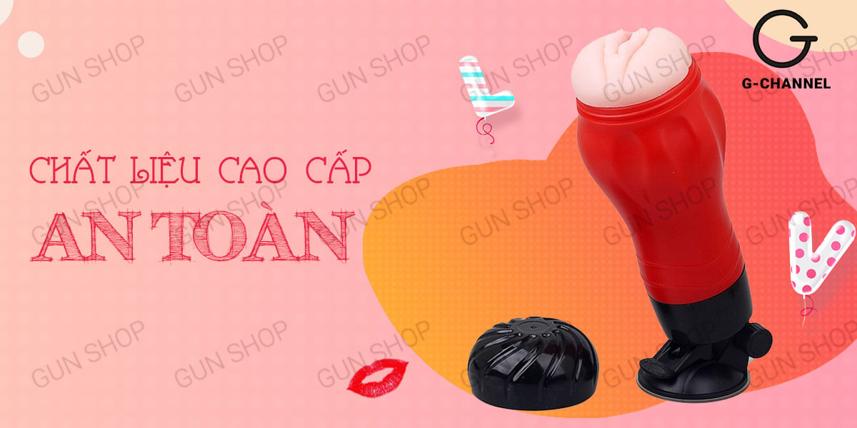 Âm đạo giả đa năng - Baile Crazy Bull Red Flora chính hãng tại Gunshop.vn