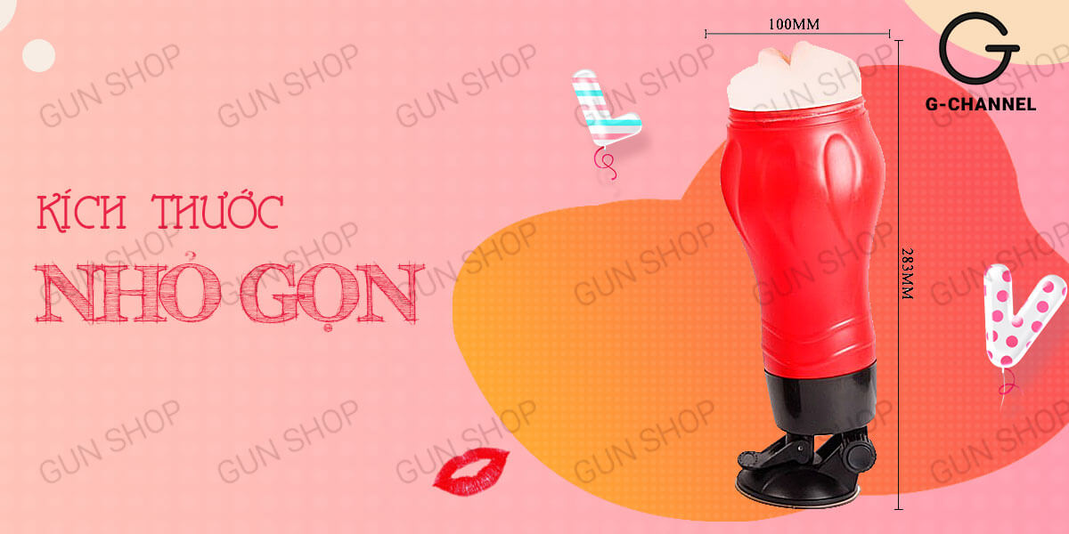 Âm đạo giả đa năng - Baile Crazy Bull Red Flora chính hãng tại Gunshop.vn