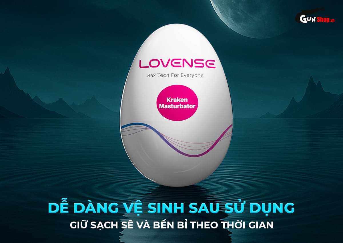 âm đạo giả Lovense Kraken Masturbator chính hãng giá rẻ tại Gunshop