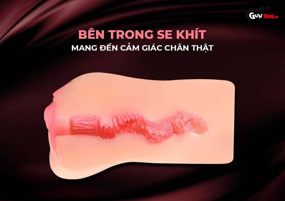 âm đạo giả nguyên khối silicon Shelly Play Anus 530g chính hãng tại Gunshop