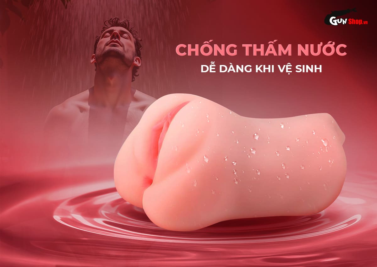 âm đạo giả nguyên khối silicon Shelly Play Anus 530g chính hãng tại Gunshop