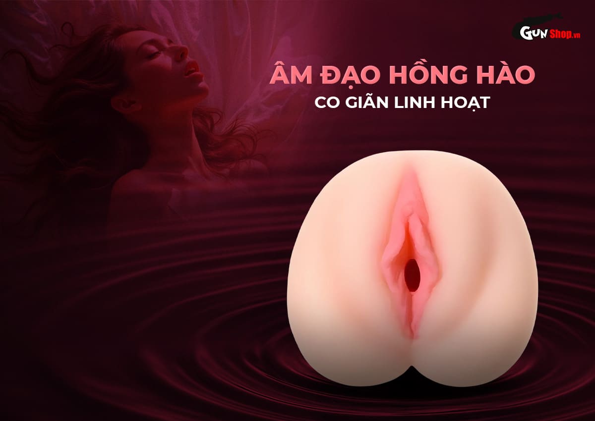 âm đạo giả nguyên khối silicon Shelly Play Anus 530g chính hãng tại Gunshop