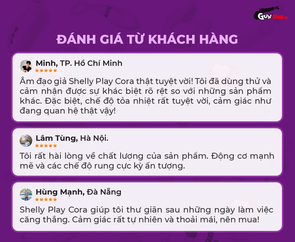 Âm đạo giả Shelly Play Cora chính hãng tại Gunshop