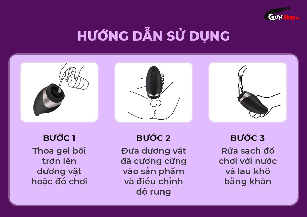 Hướng dẫn sử dụng âm đạo giả Shelly Play Cora