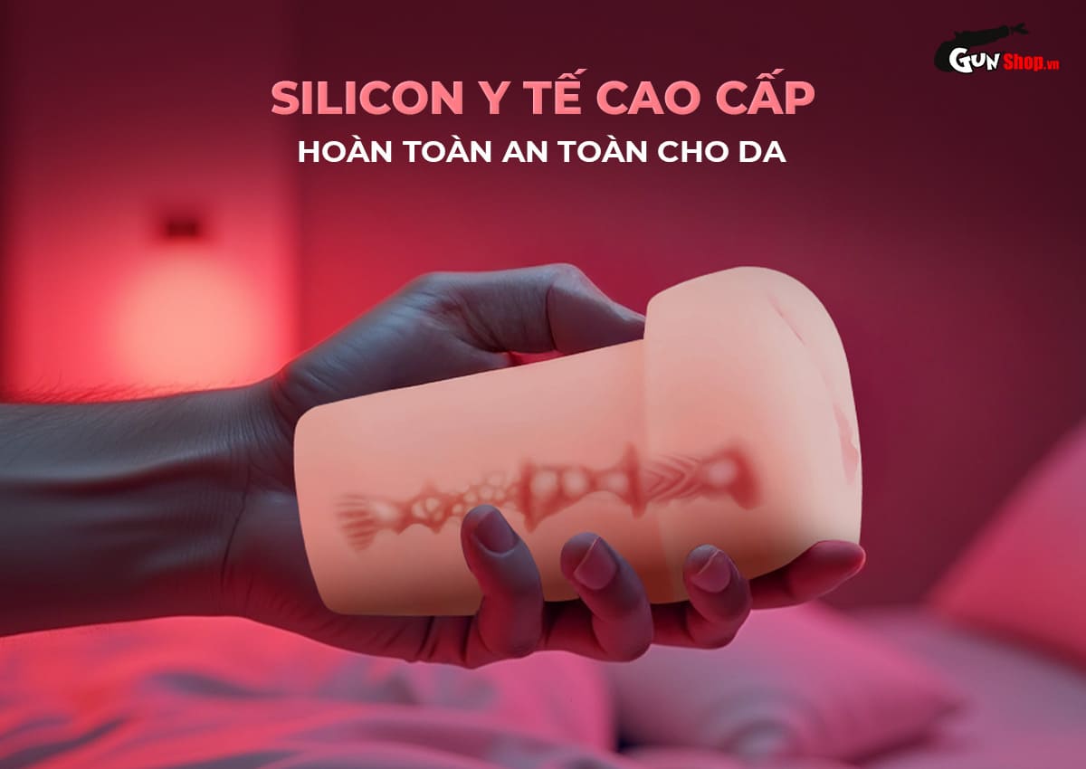 Âm đạo giả nguyên khối silicon Shelly Play Duce chính hãng tại Gunshop