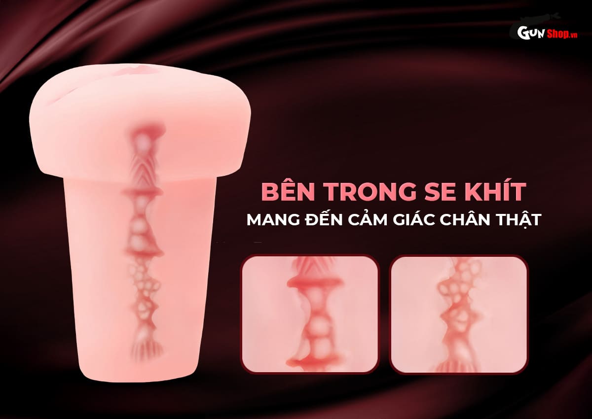 Âm đạo giả nguyên khối silicon Shelly Play Duce chính hãng tại Gunshop