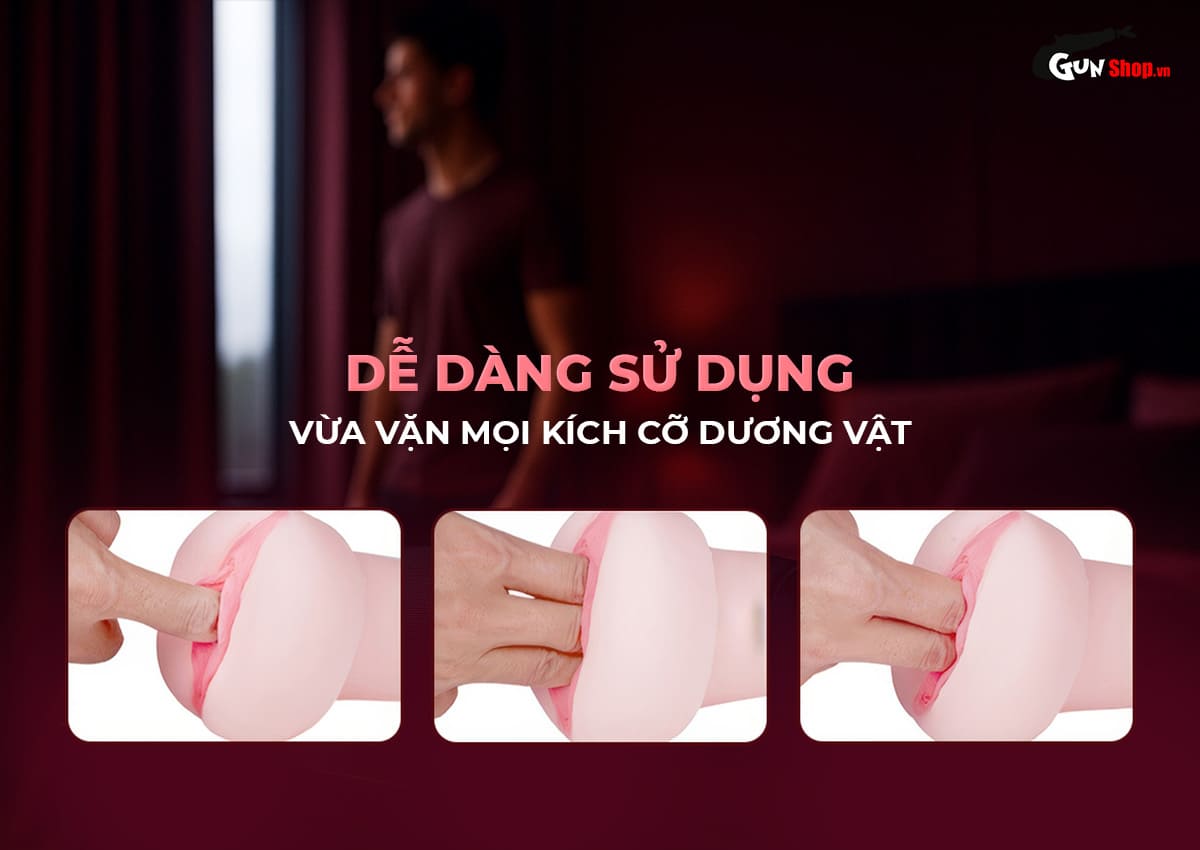 Âm đạo giả nguyên khối silicon Shelly Play Duce chính hãng tại Gunshop