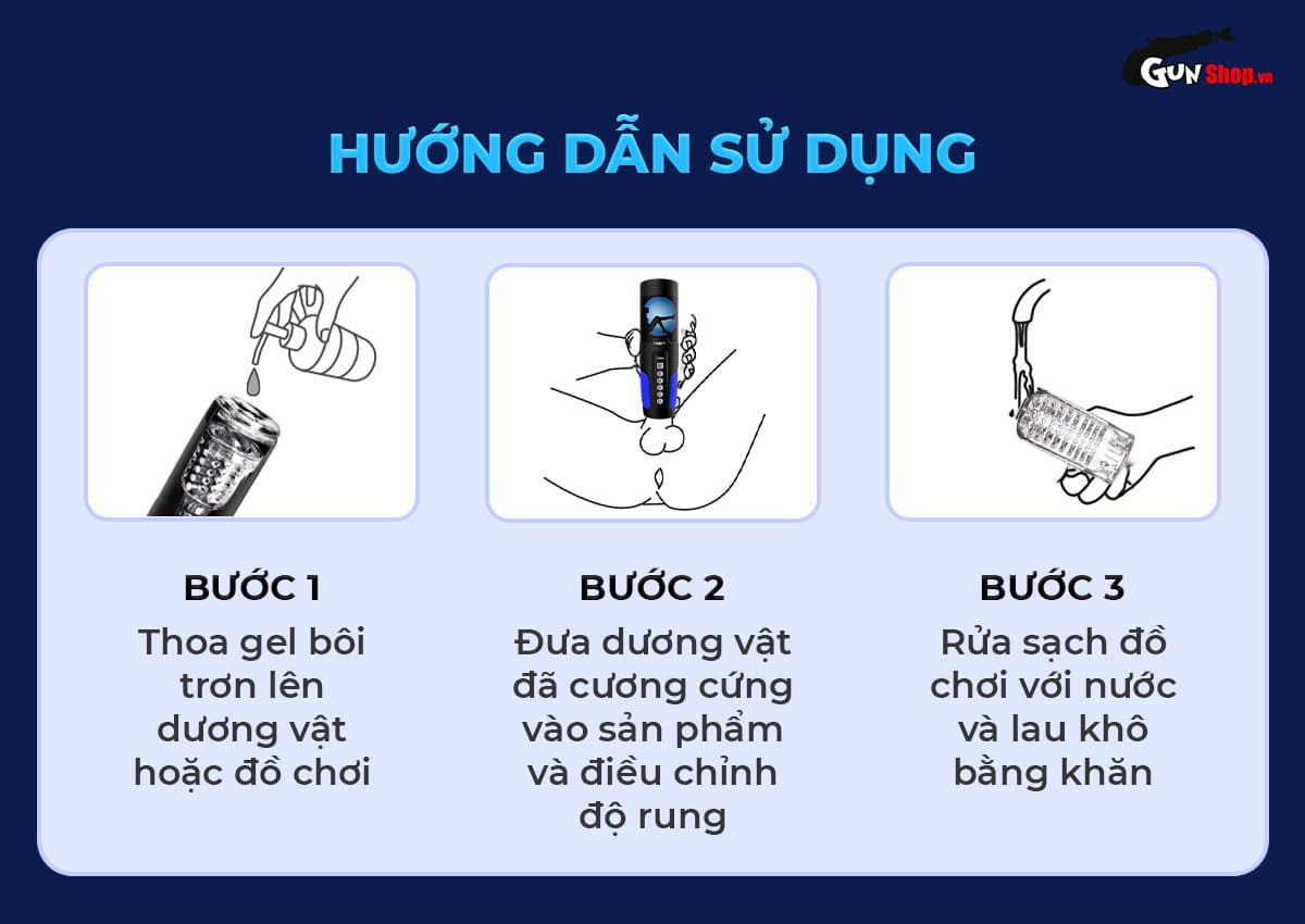 Hướng dẫn cách sử dụng âm đạo giả Shelly Play Marlin đúng cách