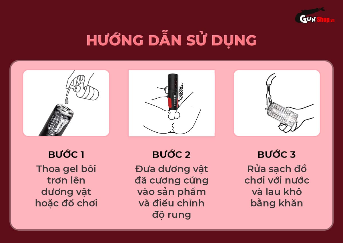 Hướng dẫn cách sử dụng âm đạo giả Shelly Play Nada đúng cách