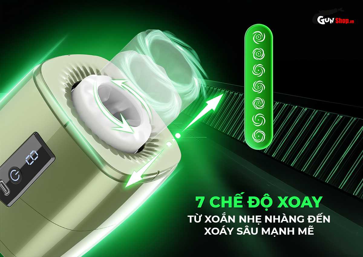 Âm đạo giả Shelly Play Velveta rung thụt tự động chính hãng tại Gunshop