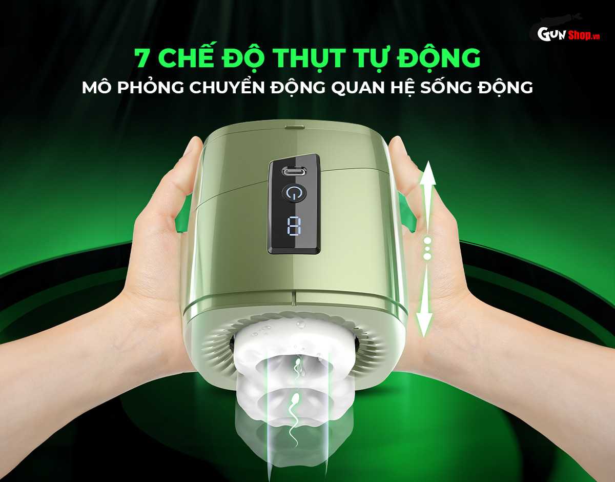 Âm đạo giả Shelly Play Velveta rung thụt tự động chính hãng tại Gunshop