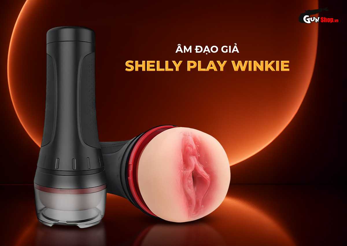 Âm đạo giả có rung Shelly Play Winkie chính hãng tại Gunshop