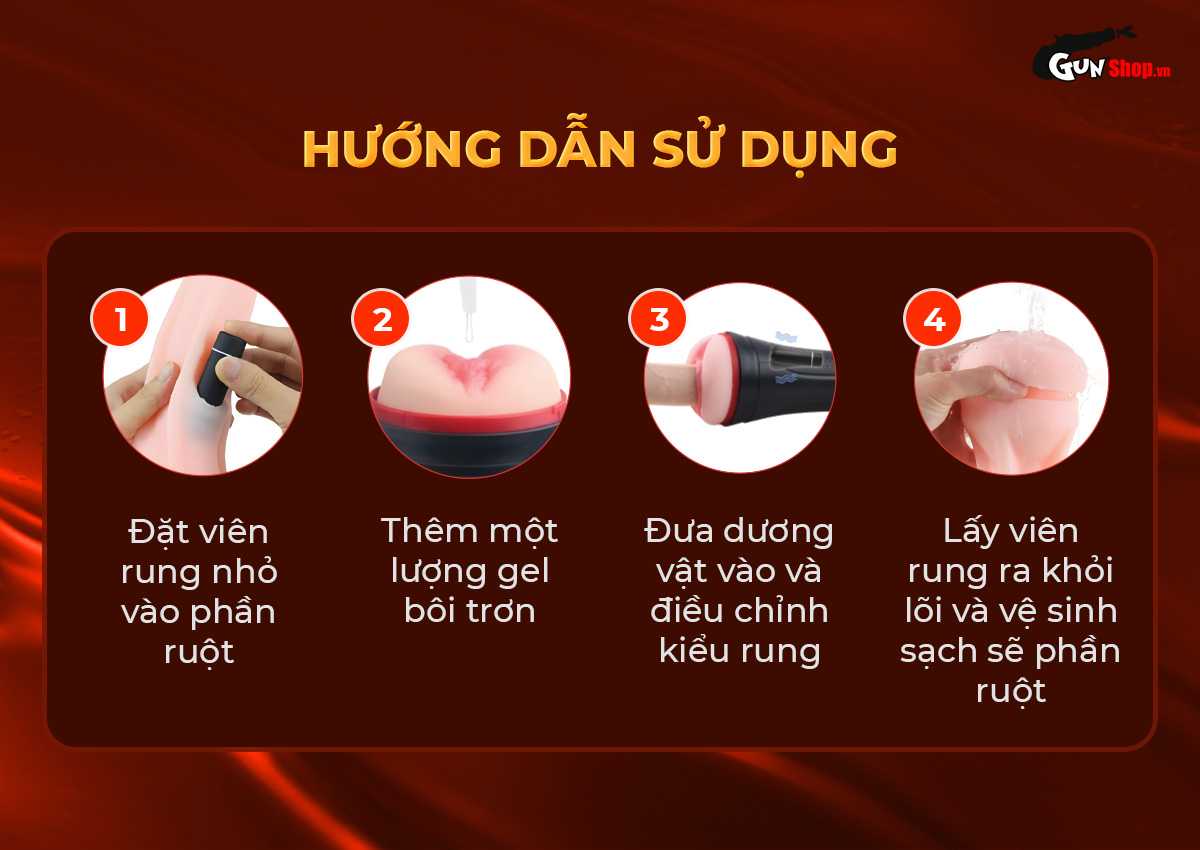 Hướng dẫn cách sử dụng âm đạo giả Shelly Play Winkie