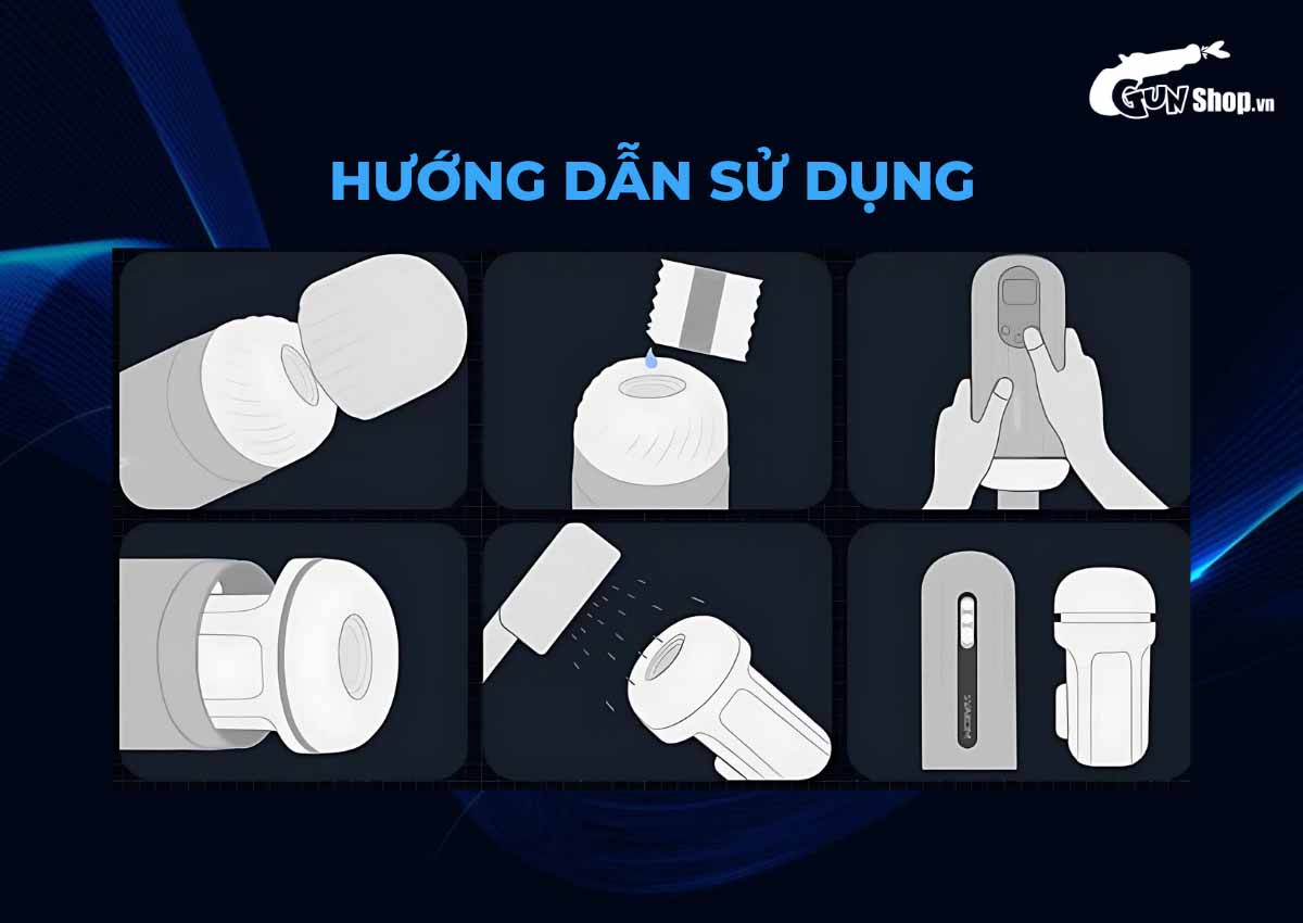 Hướng dẫn sử dụng và vệ sinh âm đạo giả Svakom Bert