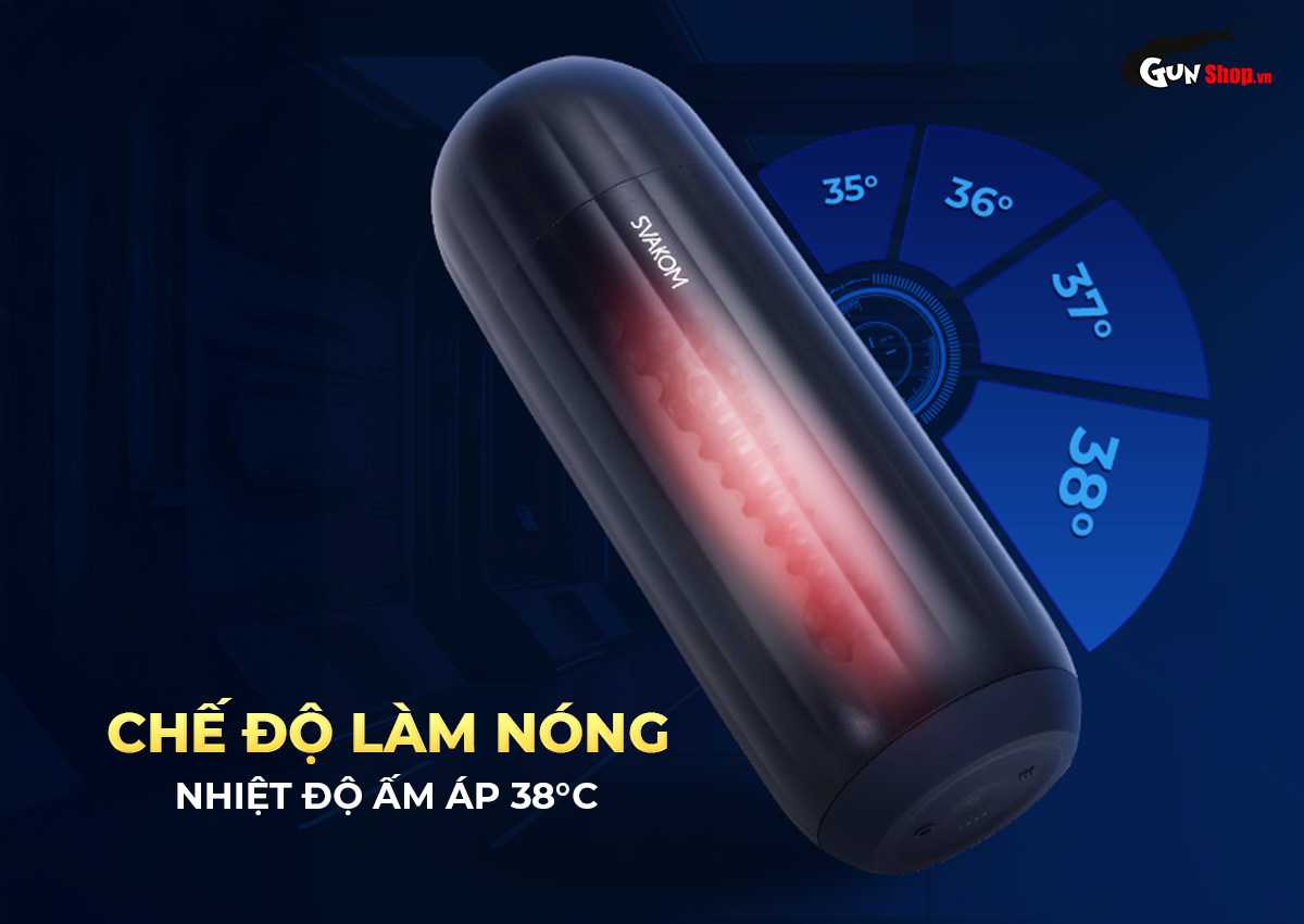 Âm đạo giả Svakom Sam Neo 2 Pro chính hãng tại Gunshop