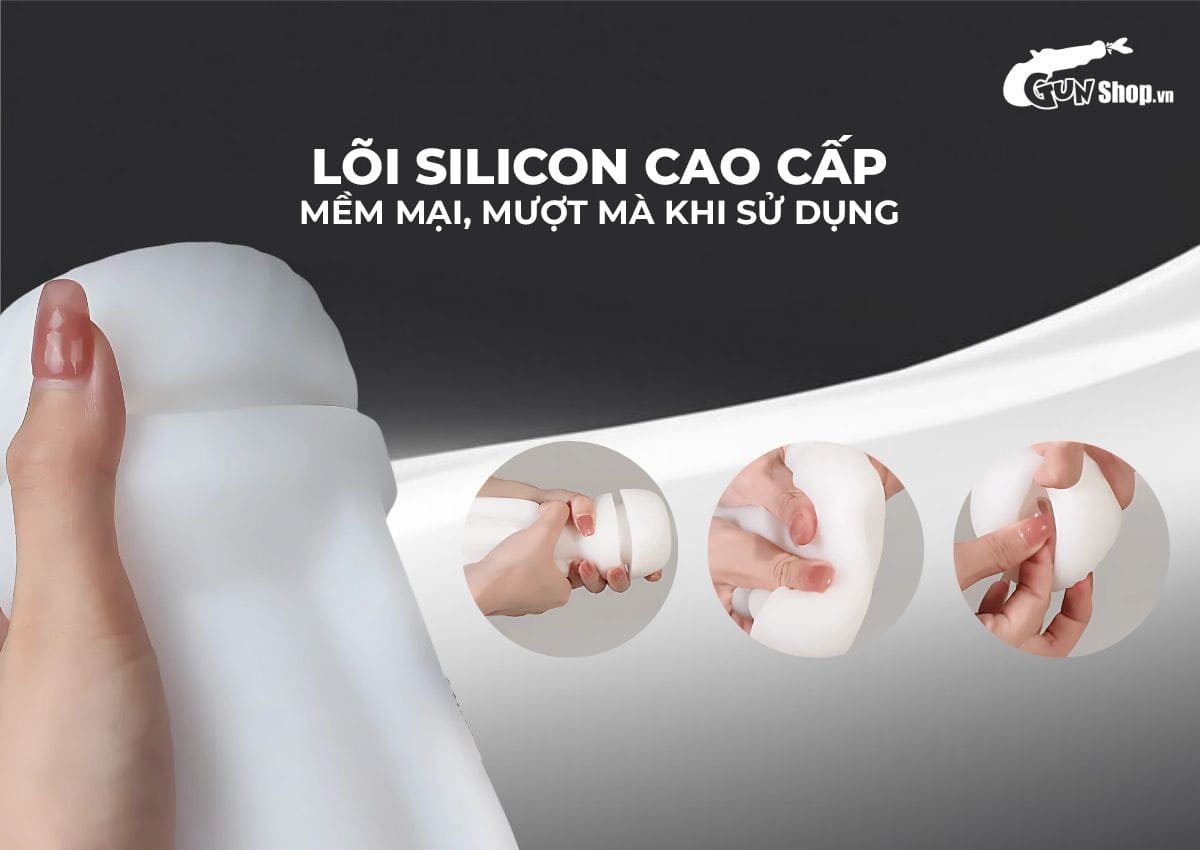 Âm đạo giả Svakom Sam Neo Trắng cao cấp tại Gunshop