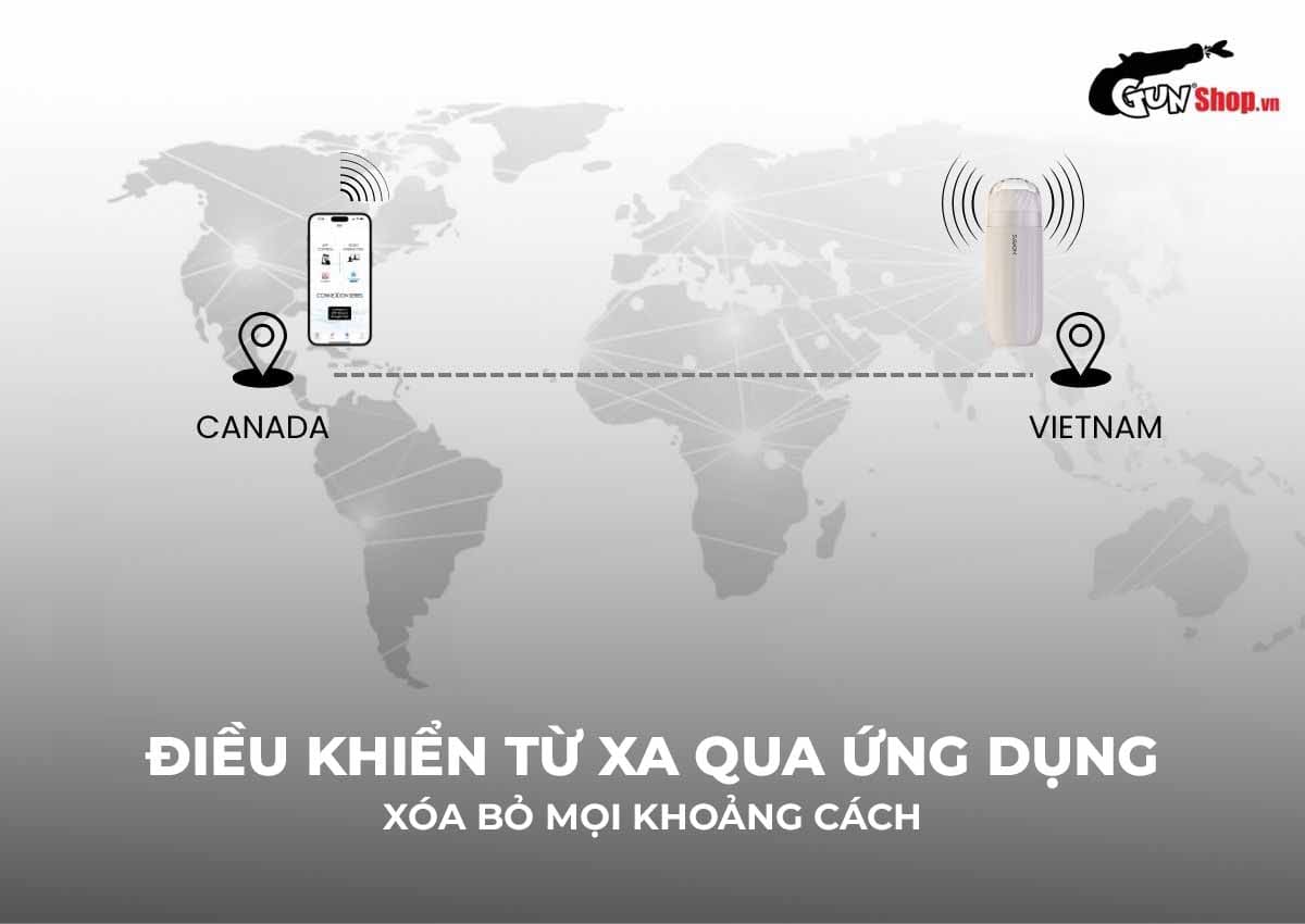 Âm đạo giả Svakom Sam Neo Trắng cao cấp tại Gunshop
