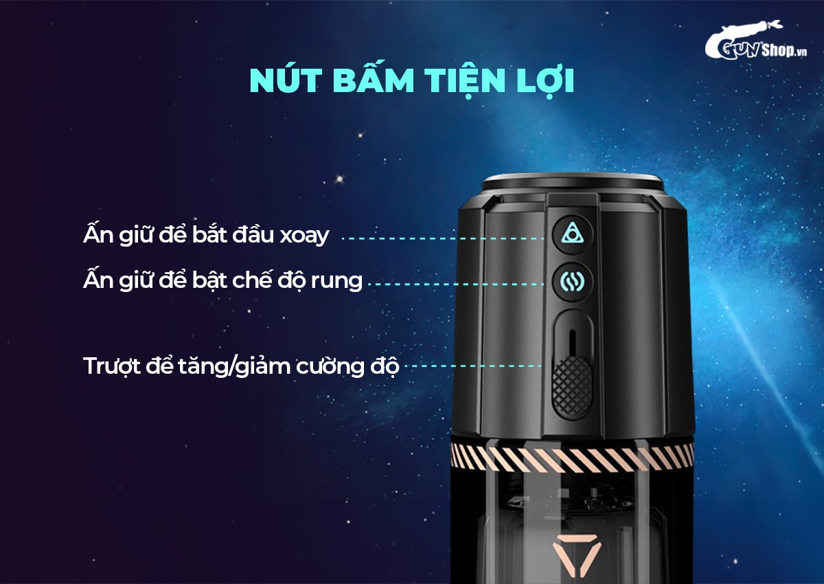 Âm đạo giả Svakom Space-time Warship chính hãng cao cấp tại Gunshop