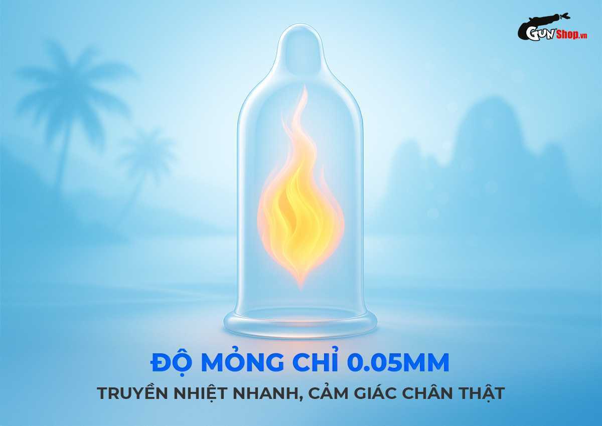 Bao cao su Okamoto Skinless Skin Super Lubricative chính hãng tại Gunshop