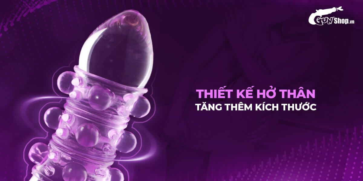 bao cao su đôn dên khúc Baile giúp tăng kích thước giá rẻ tại gunshop.vn