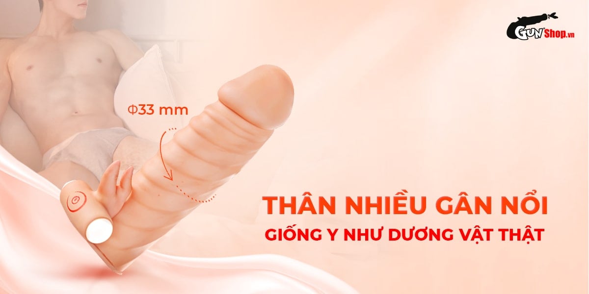 Bao cao su đôn rên rung Leten 01 chính hãng tại Gunshop.vn