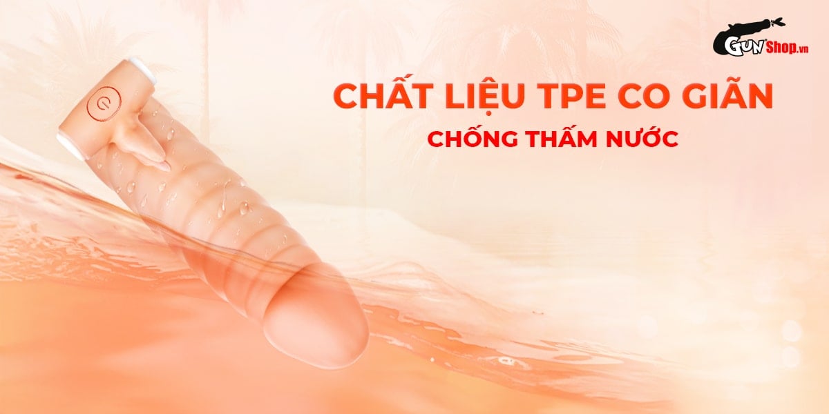 Bao cao su đôn rên rung Leten 01 chính hãng tại Gunshop.vn