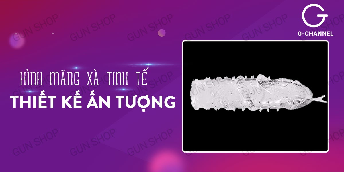 Bao cao su đôn dên tăng kích thước Baile - Mãng xà