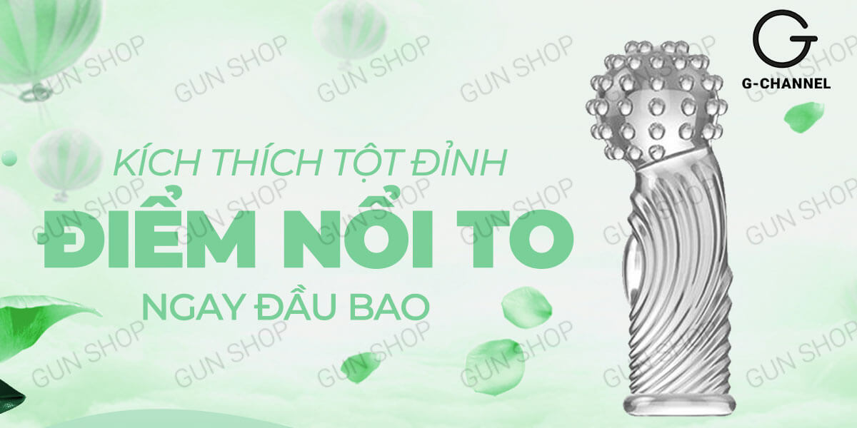 Bao cao su ngón tay Aichao G-spot 3 chính hãng giá rẻ tại Gunshop