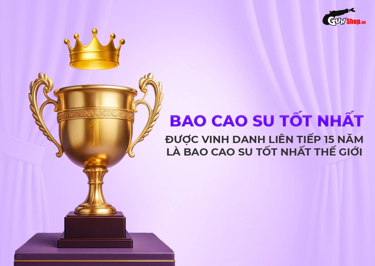 Bao cao su Okamoto Crown chính hãng giá tốt tại Gunshop