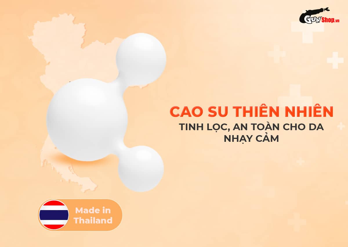 Bao cao su Okamoto Skinless Skin Orange Super Lubricative chính hãng tại Gunshop