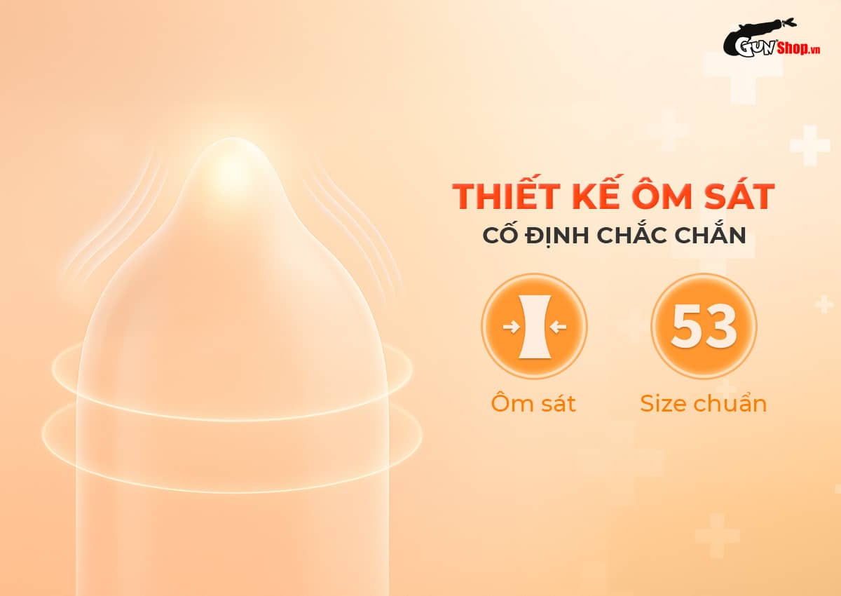 Bao cao su Okamoto Skinless Skin Orange Super Lubricative chính hãng tại Gunshop