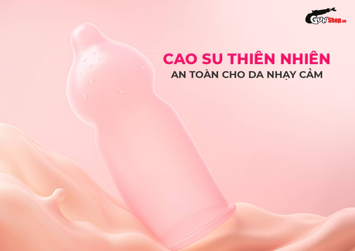 Bao cao su Okamoto Skinless Skin Vanilla chính hãng tại Gunshop