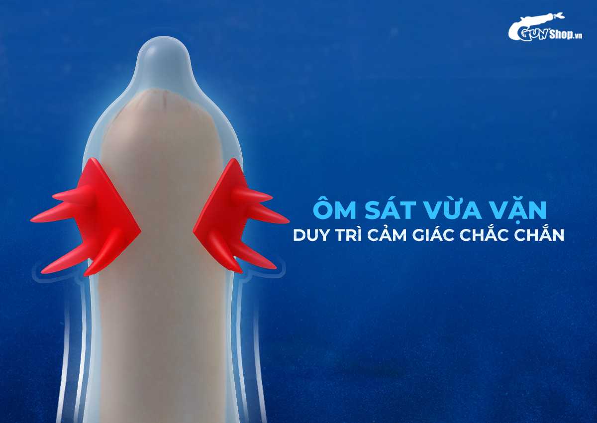 Bao cao su OLO Cá thần chính hãng, giá rẻ tại Gunshop