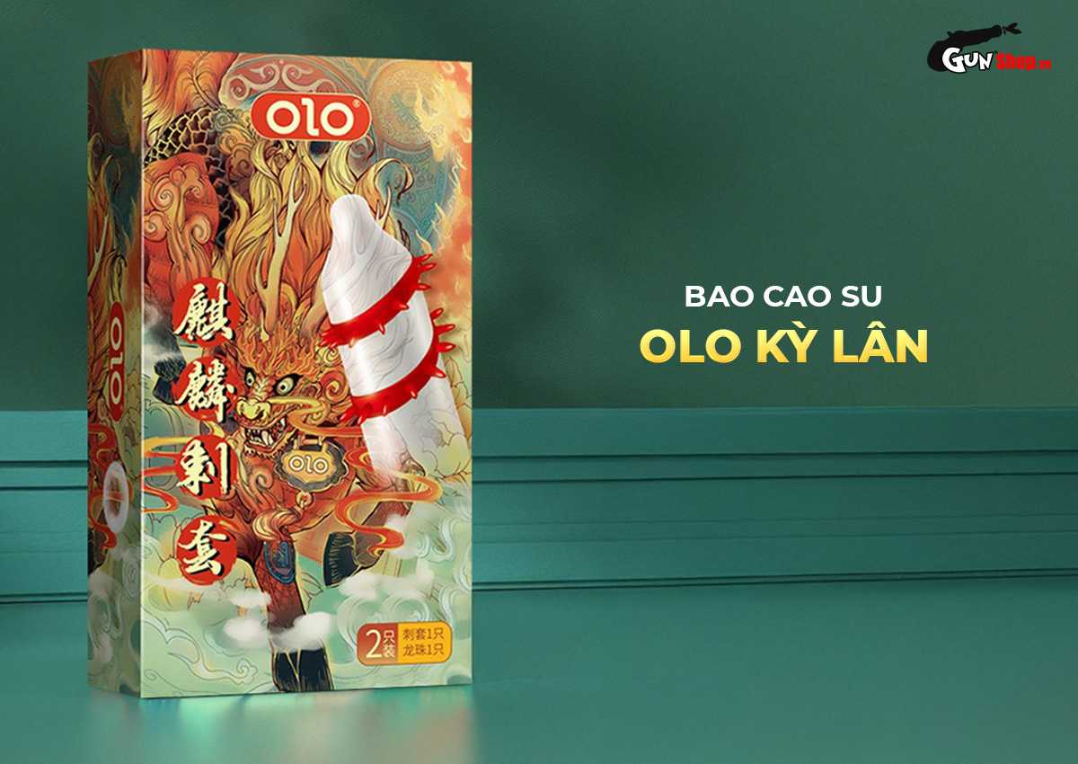 Bao cao su OLO Kỳ lân giá rẻ tại Gunshop