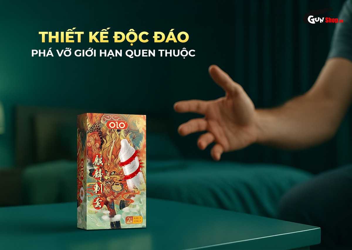 Bao cao su OLO Kỳ lân giá rẻ tại Gunshop