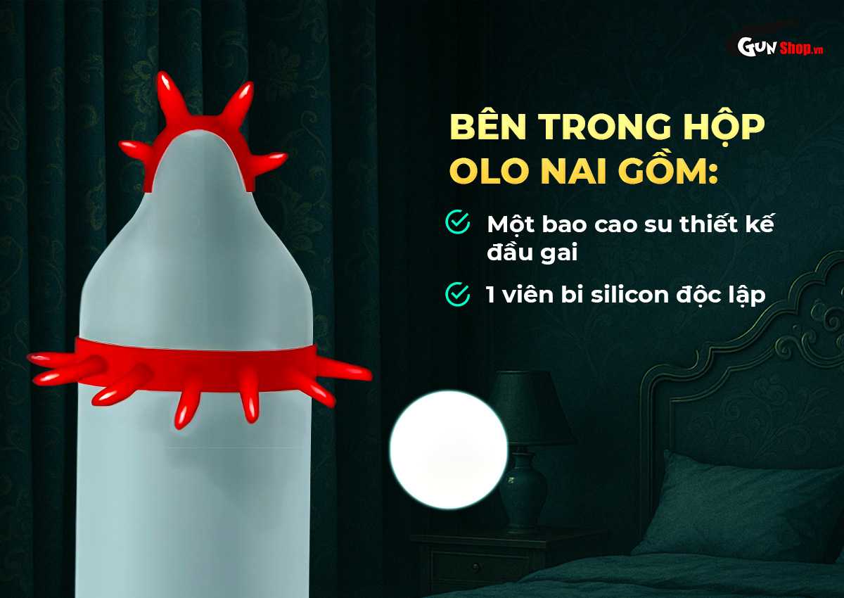 Bao cao su OLO Nai giá rẻ tại gunshop.vn