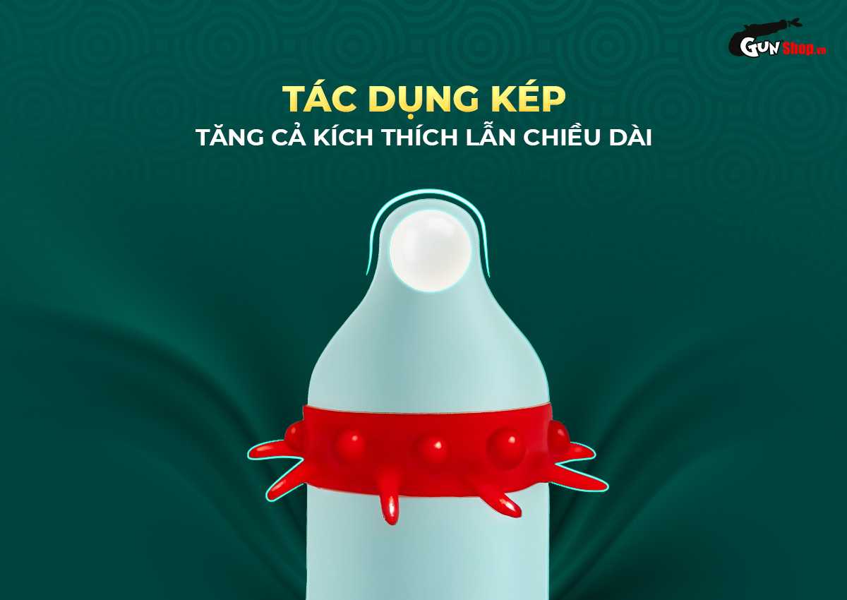 Bao cao su OLO Rồng vàng giá rẻ tại Gunshop