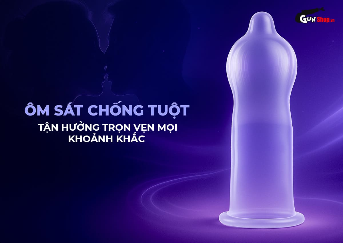 Bao cao su Shell Bigtime Size 54mm chính hãng cao cấp tại Gunshop