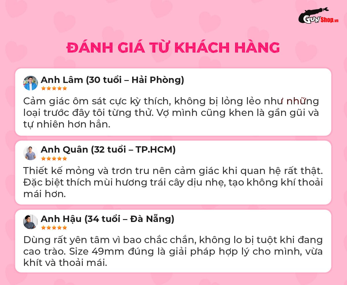 Đánh giá khách hàng thực tế Shell Close Fit qua cảm nhận thật