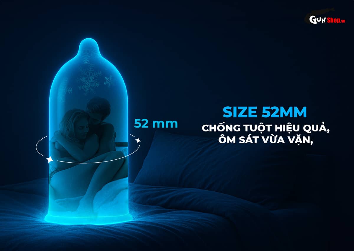 Bao cao su Shell Cool Prolong - Hộp 10 cái chính hãng tại Gunshop