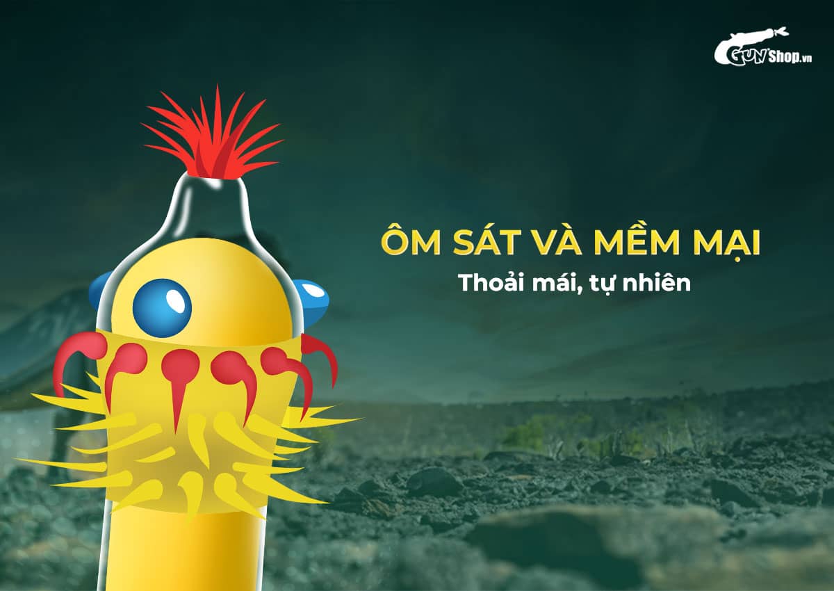 Bao cao su Shell Dino T-rex chính hãng tại Gunshop.vn