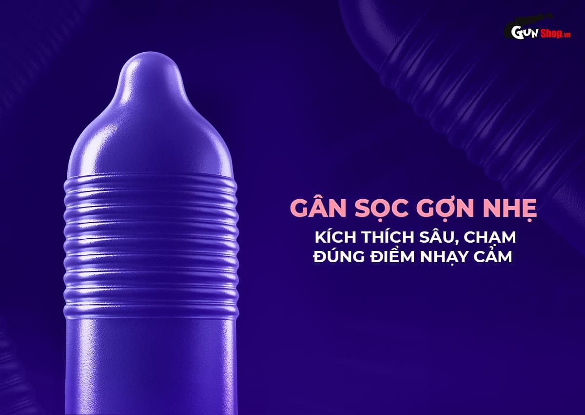 Bao cao su Shell Giant Entering chính hãng tại Gunshop